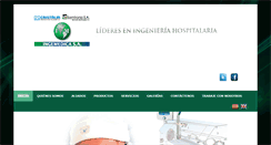 Desktop Screenshot of ingemedicadelecuador.com